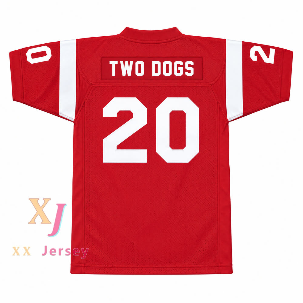 PERSONALIZA Cualquier Nombre Número TRACY TWO DOGS 20 CAMISETA DE FÚTBOL RENEGADES THE SLAUGHTER RULE Parte superior cosida S-6XL