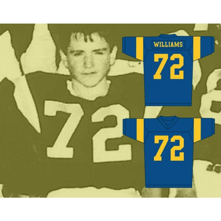 CUSTOM ANY Name Number ROBIN WILLIAMS 72 DETROIT YELLOWJACKETS Football Jersey Top Stitched S-6XL