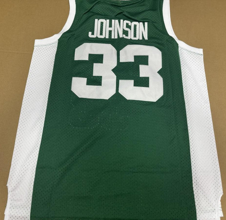 Michigan State Spartans Magic Johnson #33 Camiseta de Baloncesto Bordado Tallas S-2XL