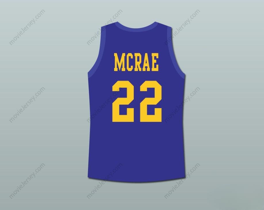 CAMISETA DE BALONCESTO PERSONALIZADA con CUALQUIER Nombre y Número ANFERNEE HARDAWAY BUTCH MCRAE WESTERN UNIVERSITY DE LA PELÍCULA BLUE CHIPS, Costura Superior S-6XL