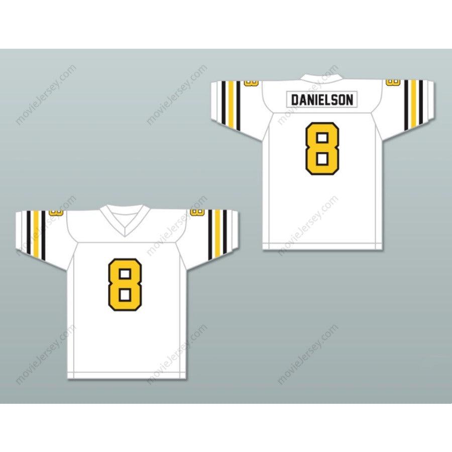 PERSONALIZA Cualquier Nombre Número 1974 WFL GARY DANIELSON 8 CHARLOTTE HORNETS Camiseta de Fútbol de Visitante con Bordado S-6XL