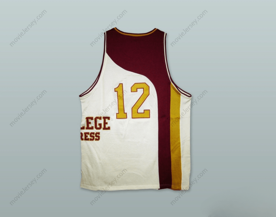 PERSONALIZADO Cualquier Nombre Número CAMISETA DE BALONCESTO UNIVERSITARIA EXPRÉS 12 Costura Superior S-6XL