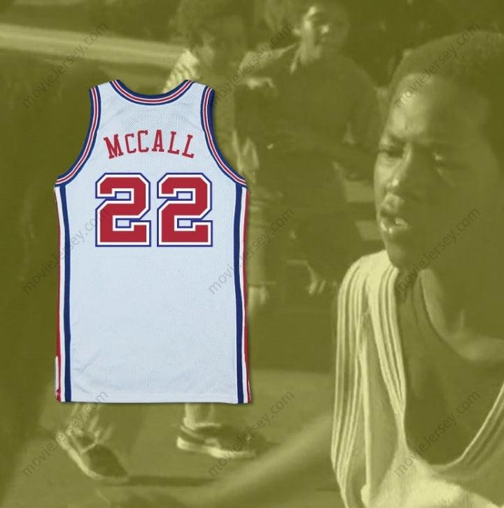 PERSONALIZA cualquier Nombre Número CAMISETA DE BALONCESTO PROFESIONAL DE ZEKE MCCALL 22 PAPÁ DE QUINCY DE LOVE AND BASKETBALL Costura Superior S-6XL