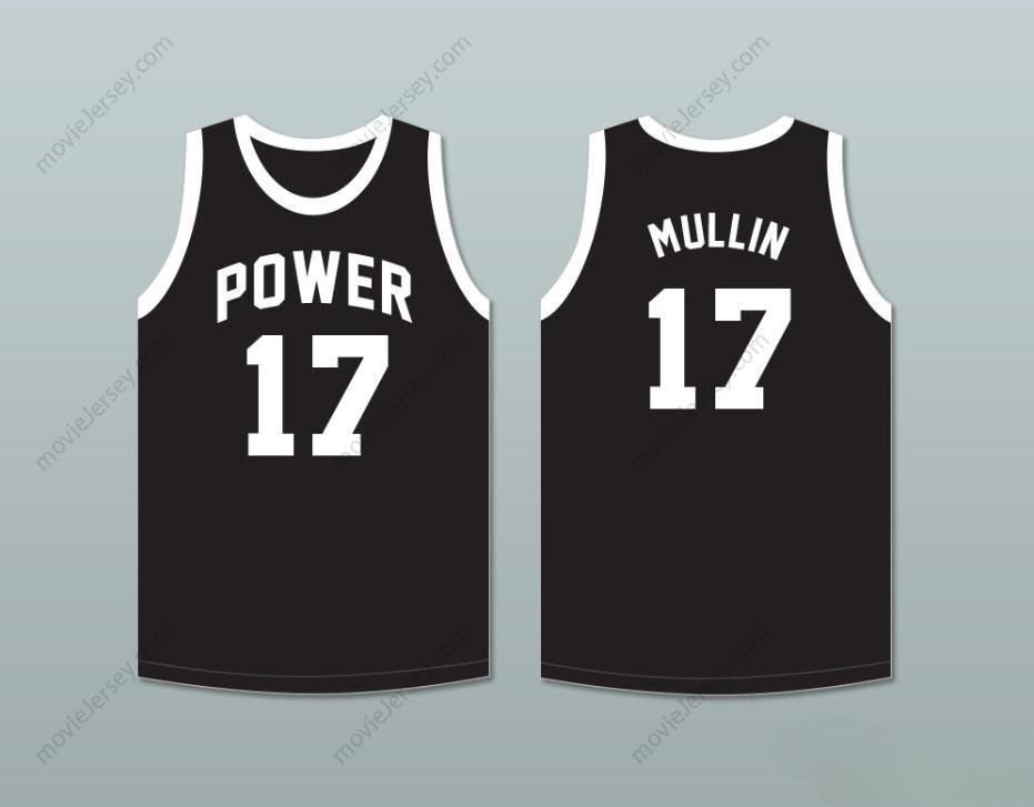PERSONALIZA CUALQUIER Nombre Número CHRIS MULLIN 17 POWER MEMORIAL ACADEMY CAMISETA BALONCESTO NEGRA Parte Superior Cosida S-6XL