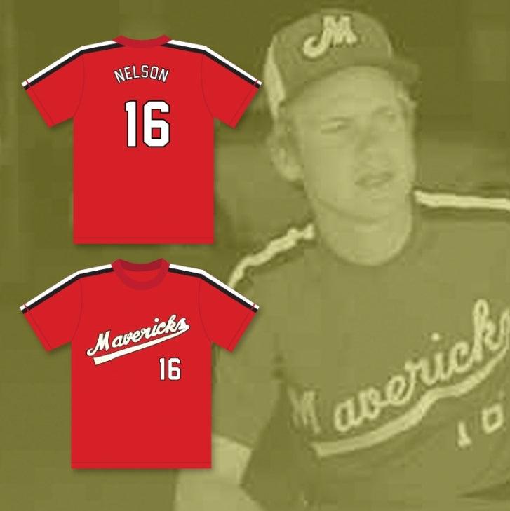 Personaliza cualquier nombre y número ROB NELSON 16 CAMISETA ROJA DE BÉISBOL LOS BASTARDOS APALEADOS DEL BÉISBOL Costuras Reforzadas Tallas S-6XL