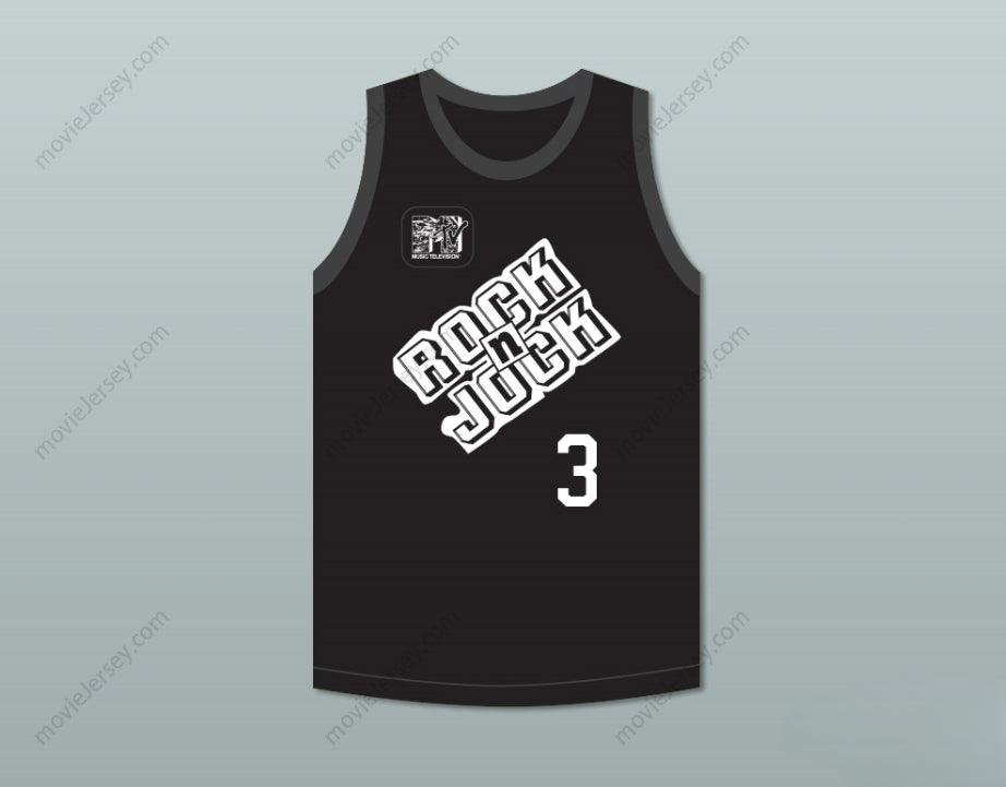CUSTOM ANY Name Number CLIFFORD ROBINSON 3 BRICKLAYERS BASKETBALL JERSEY 3RD ANNUAL ROCK N' JOCK B-BALL JAM 1993 Top Stitched S-6XL