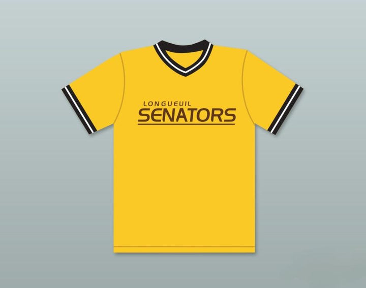 Personalizado Cualquier Nombre Número LARRY 2 LONGUEUIL SENATORS BEER LEAGUE BASEBALL JERSEY SPACEMAN Costura Superior S-6XL