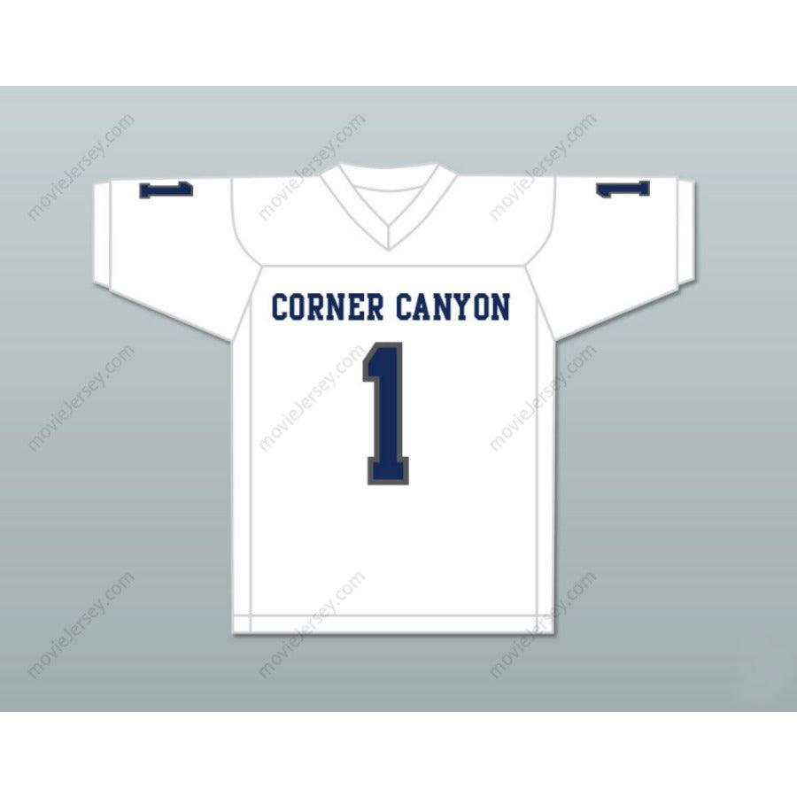 PERSONALIZA cualquier Nombre Número ZACH WILSON 1 CANYON HIGH SCHOOL CHARGERS Camiseta de Fútbol Americana Cosida Tallas S-6XL