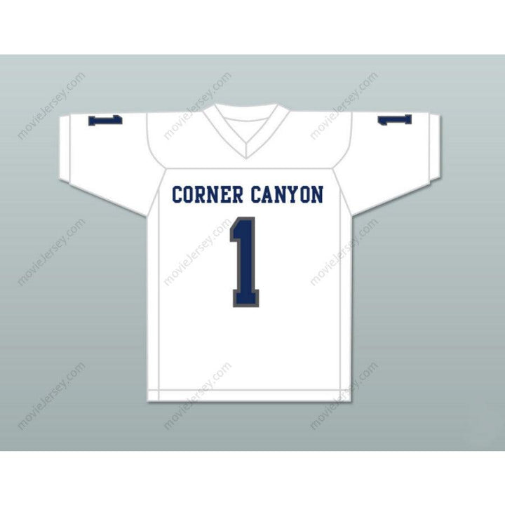 PERSONALIZA cualquier Nombre Número ZACH WILSON 1 CANYON HIGH SCHOOL CHARGERS Camiseta de Fútbol Americana Cosida Tallas S-6XL