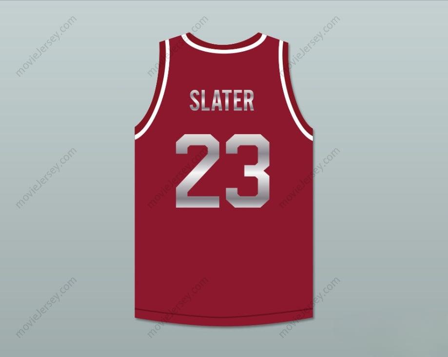 PERSONALIZA CUALQUIER Nombre Número SALVADOS POR LA CAMPANA AC SLATER 23 BAYSIDE TIGERS CAMISETA DE BALONCESTO GRANATE INCLUYE PARCHE DE TIGRE Costura Superior S-6XL