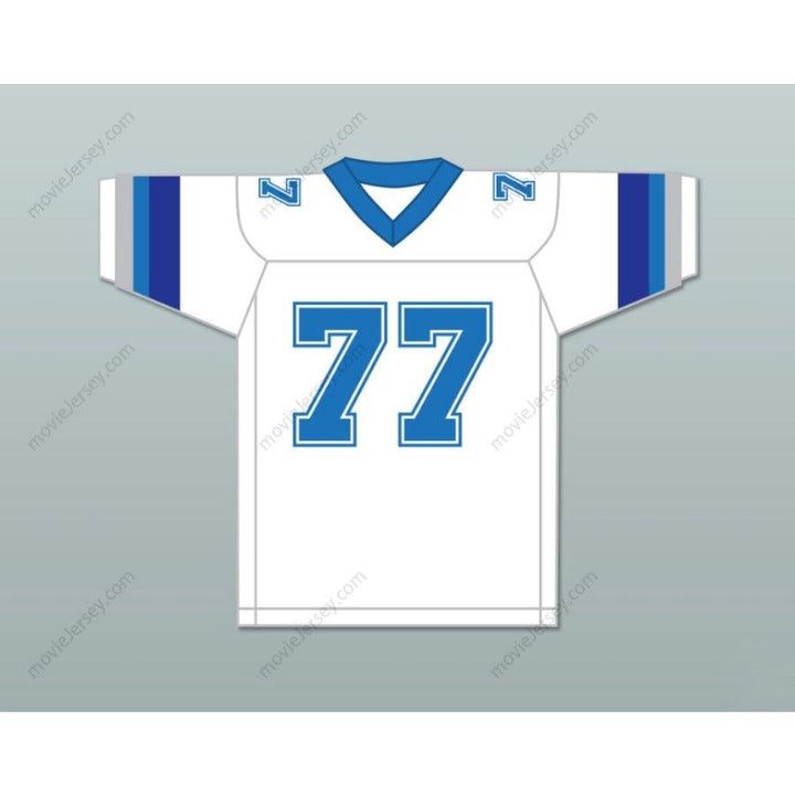 PERSONALIZA CUALQUIER Nombre Número 1983 USFL JUNIOR AH YOU 77 BOSTON BREAKERS ROAD Jersey de Fútbol Americano Cosido Tallas S-6XL