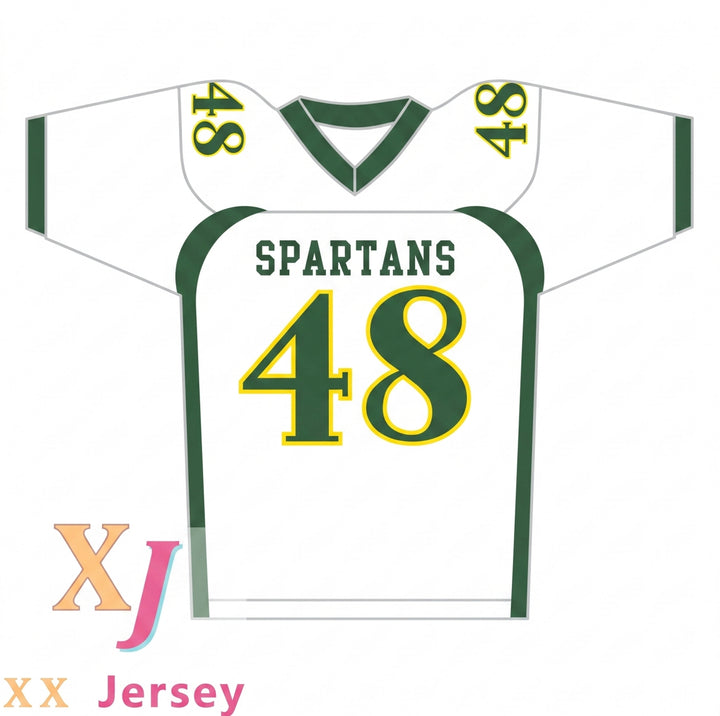 CUSTOM SPARTANS ROB GRONKOWSKI 48 HIGH SCHOOL FOOTBALL JERSEY Top Stitched S-6XL