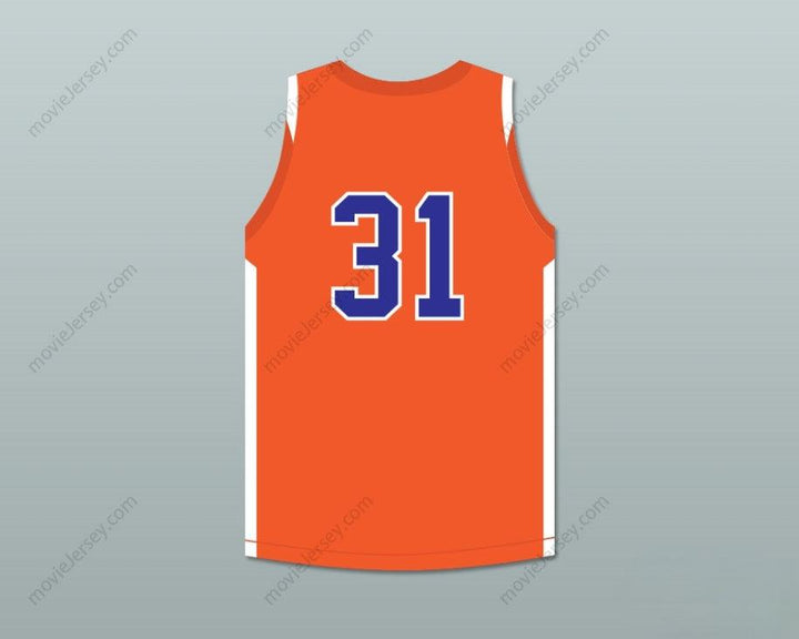 PERSONALIZA CUALQUIER Nombre Número REGGIE MILLER LIGHTS 31 HARLEM BUCKETS CAMISETA DE BALONCESTO UNCLE DREW Top Cosido S-6XL
