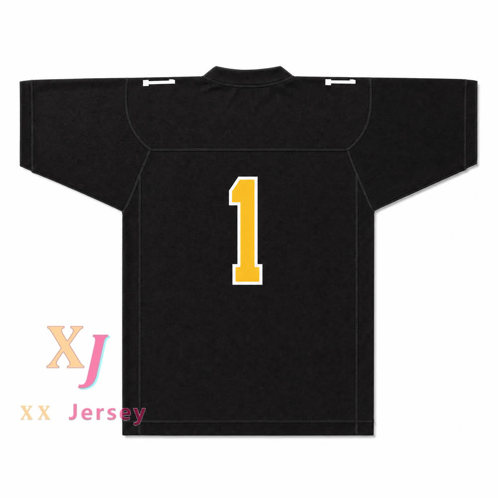 PERSONALIZA CUALQUIER Nombre Número TRAVIS KELCE 1 CAMISETA Fútbol Americano CLEVELAND HEIGHTS HIGH SCHOOL TIGERS con costuras Tallas S-6XL
