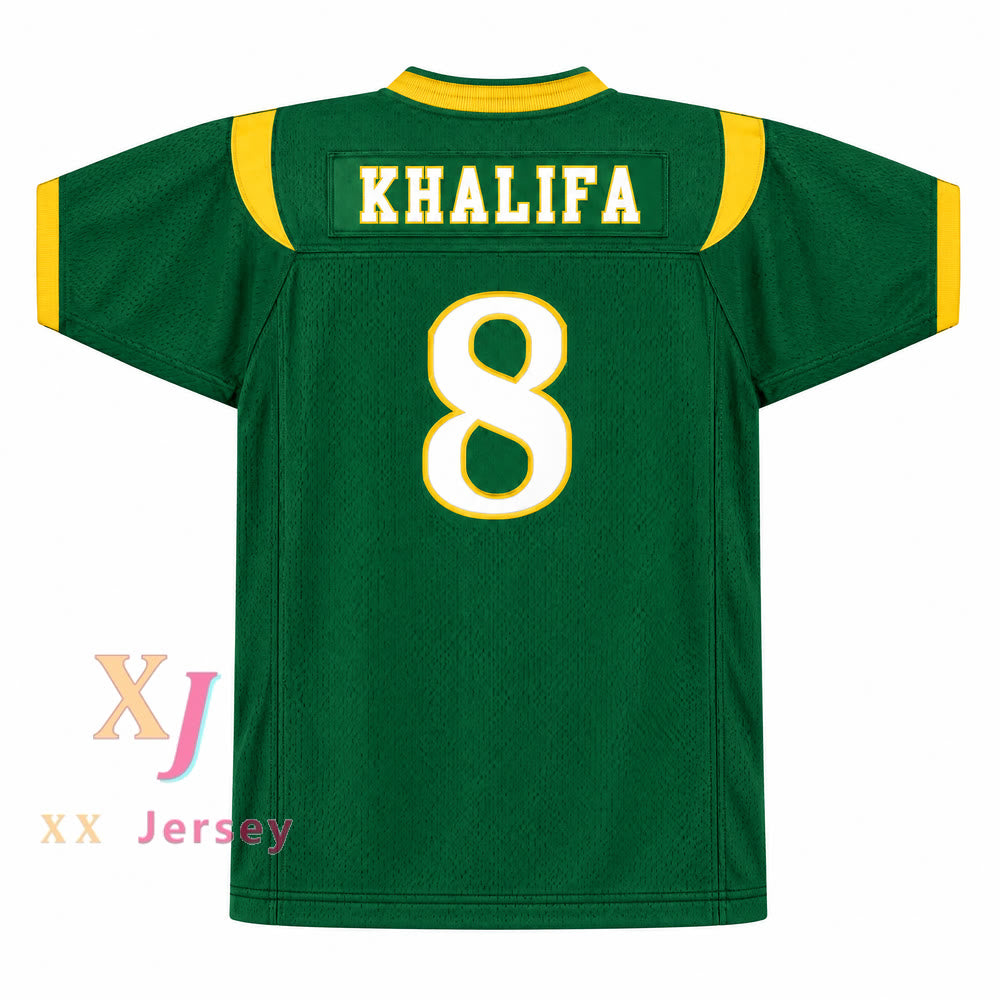 Custom Wiz Khalifa 8 N. Hale High School Football Jersey