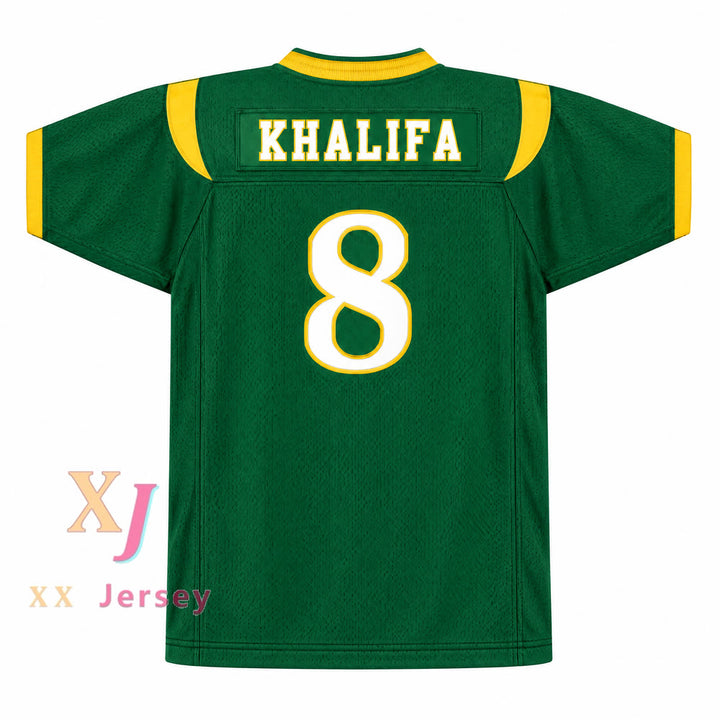Custom Wiz Khalifa 8 N. Hale High School Football Jersey