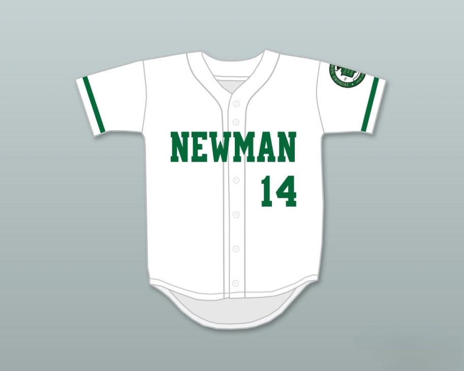 Custom Any Name Number ELI MANNING 14 ISIDORE NEWMAN HIGH SCHOOL WHITE BASEBALL JERSEY Top Stitched S-6XL