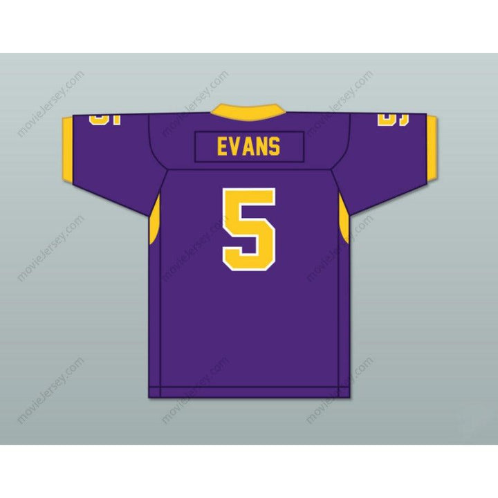 PERSONALIZA Cualquier Nombre Número CAMISETA DE FÚTBOL DE MIKE EVANS #5 DE LA ESCUELA SECUNDARIA TORS Tallas S-6XL
