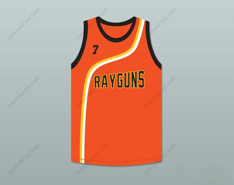 PERSONALIZADA Cualquier Nombre Número JERMAINE O'NEAL 7 CAMISETA DE BALONCESTO NARANJA ROSWELL RAYGUNS Top Cosido S-6XL