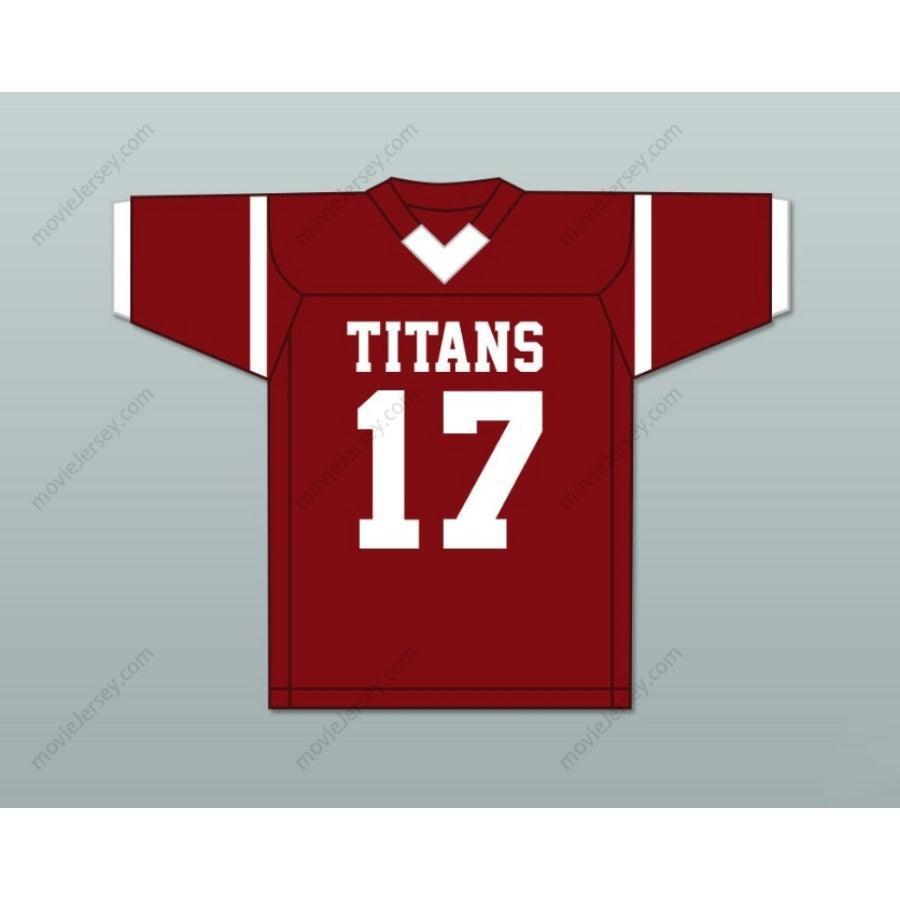 Personaliza Cualquier Nombre y Número DEVONTE WYATT 17 Camiseta de Fútbol de los TITANS de TOWERS HIGH SCHOOL, Cosido, Tallas S-6XL