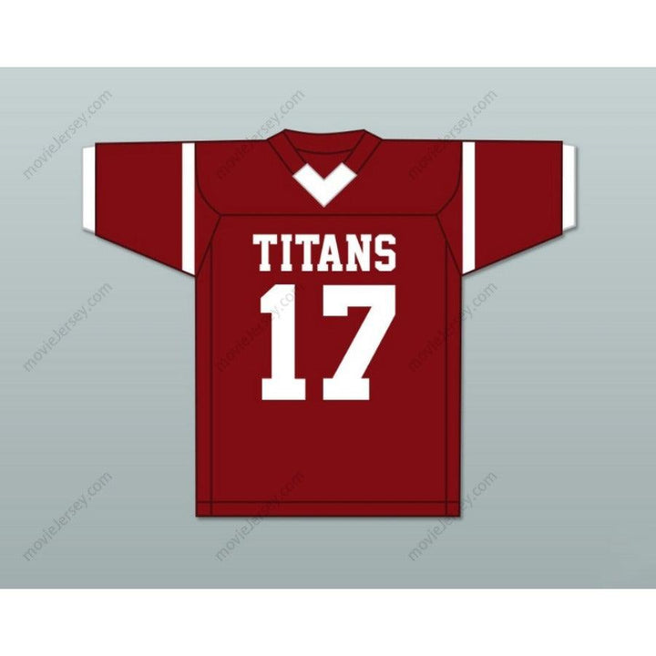 Personaliza Cualquier Nombre y Número DEVONTE WYATT 17 Camiseta de Fútbol de los TITANS de TOWERS HIGH SCHOOL, Cosido, Tallas S-6XL