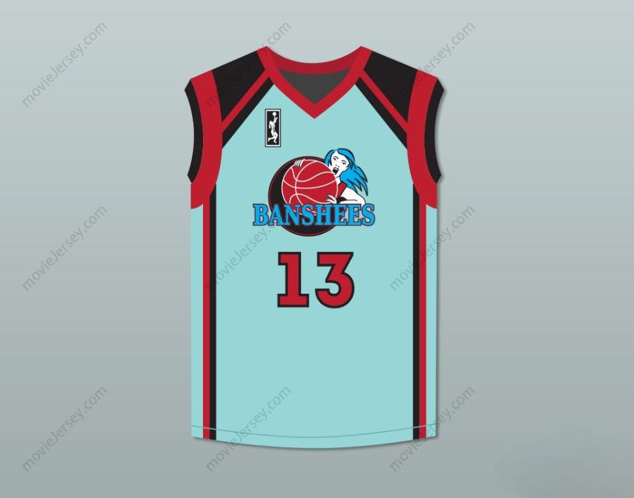 PERSONALIZAR Cualquier Nombre Número TAMMI REISS VICKI SANCHEZ 13 CHARLOTTE BANSHEES CAMISETA DE BALONCESTO LOCAL CON PARCHE WUBA JUWANNA MANN Cosido en la parte superior S-6XL