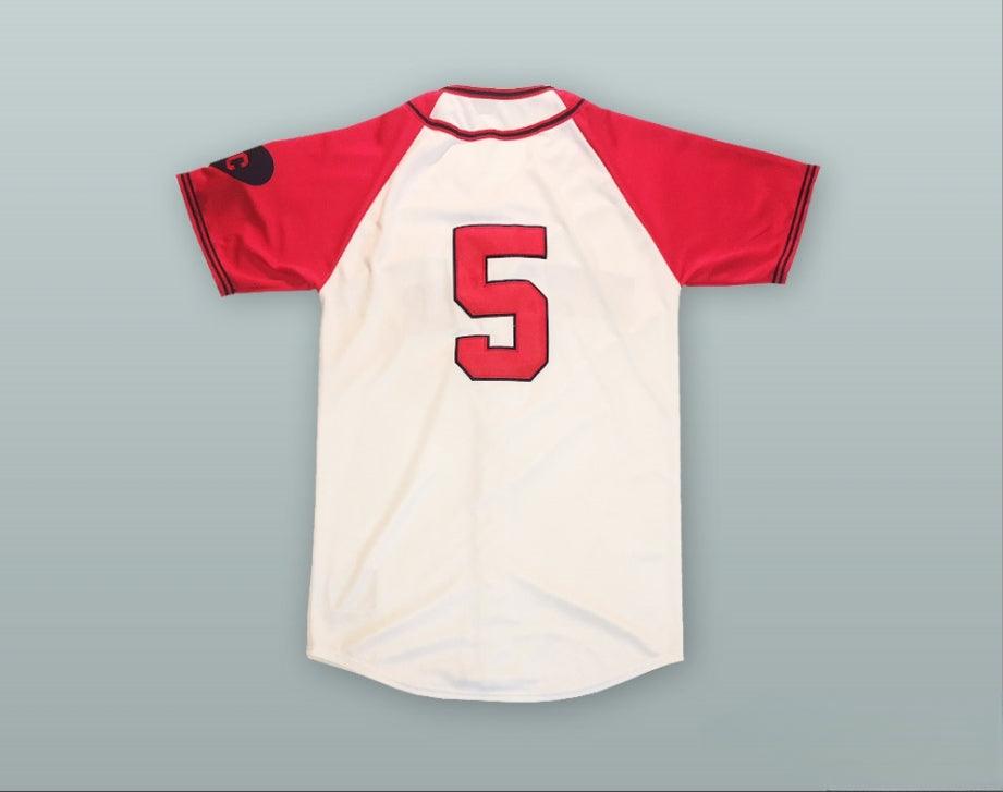Personalizado Cualquier Nombre Número JACKIE ROBINSON 5 MONARCHS CAMISETA DE BÉISBOL Costura Superior S-6XL