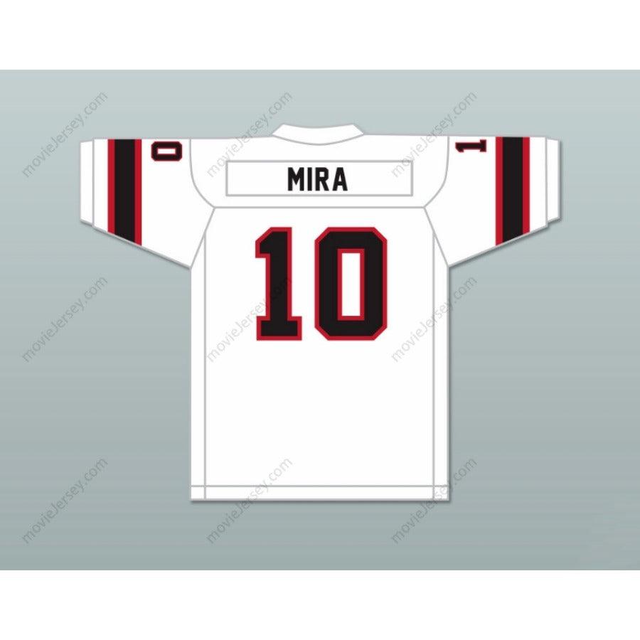 PERSONALIZA CUALQUIER Nombre Número 1975 WFL GEORGE MIRA 10 JACKSONVILLE EXPRESS ROAD Camiseta de fútbol con costuras S-6XL