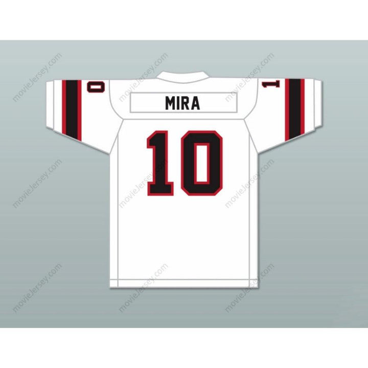 PERSONALIZA CUALQUIER Nombre Número 1975 WFL GEORGE MIRA 10 JACKSONVILLE EXPRESS ROAD Camiseta de fútbol con costuras S-6XL