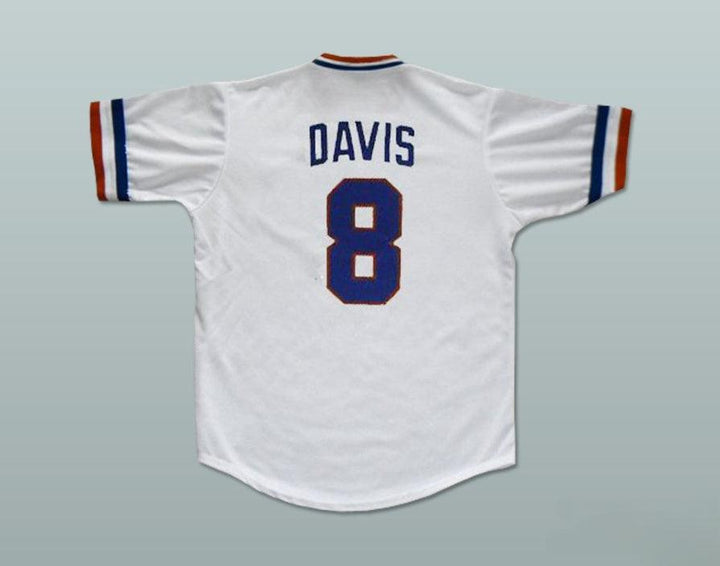Camiseta de béisbol CRASH DAVIS BULL DURHAM personalizada con cualquier nombre y número, cosida, nueva, con puntada, tallas S-6XL