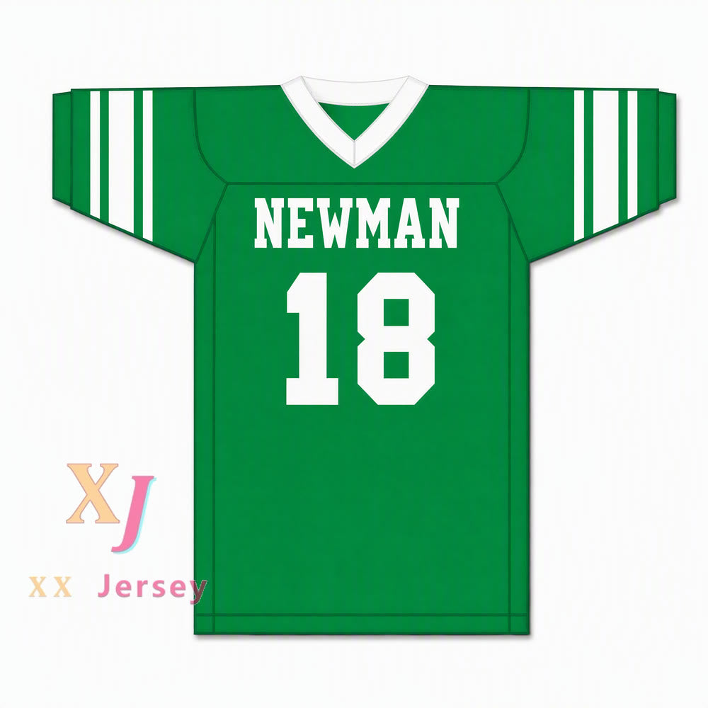 CUSTOM Name PEYTON MANNING 18 ISIDORE NEWMAN HIGH SCHOOL WHITE FOOTBALL JERSEY Top Stitched S-6XL