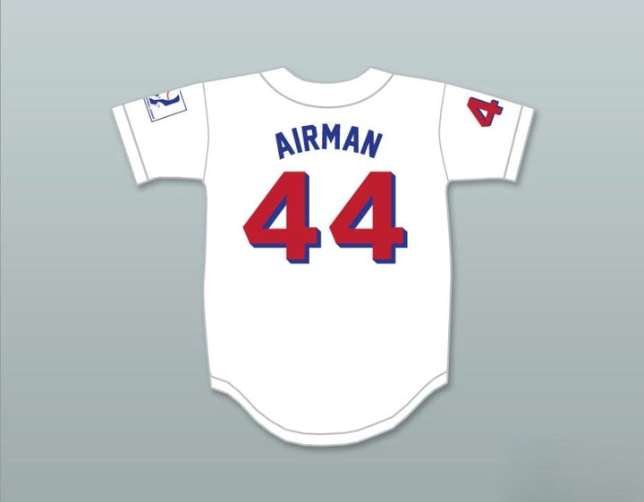 Personalizado Cualquier Nombre Número JOE 'AIRMAN' COOPER 44 BEERS BASEKETBALL CAMISETA DE BÉISBOL BLANCA Superior Cosida S-6XL