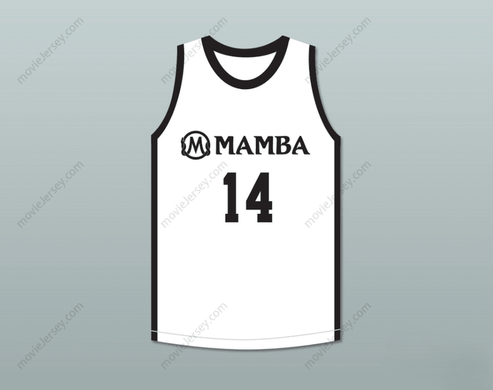 CUSTOM ANY Name Number PAYTON CHESTER 14 MAMBA BALLERS WHITE BASKETBALL JERSEY Top Stitched S-6XL