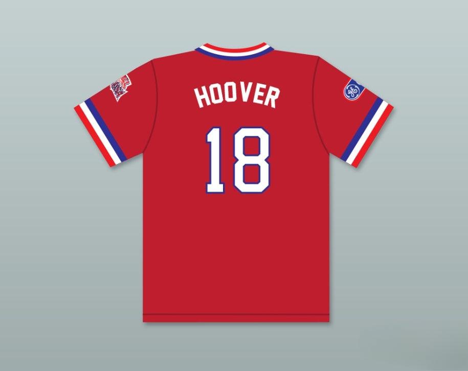 Camiseta de béisbol con nombre y número personalizados JOHN HOOVER 18 1984 USA TEAM, cosida, talla S-6XL