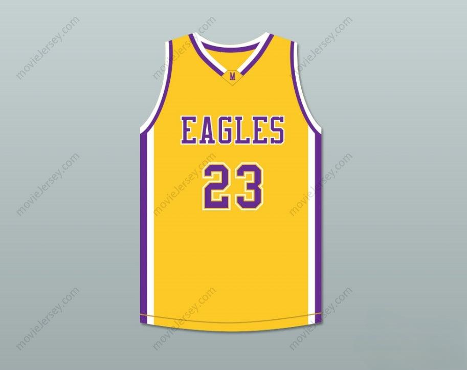 PERSONALIZA Cualquier Nombre Número JOEL EMBIID 23 ACADEMY Camiseta de Baloncesto Amarilla con Costura Superior S-6XL
