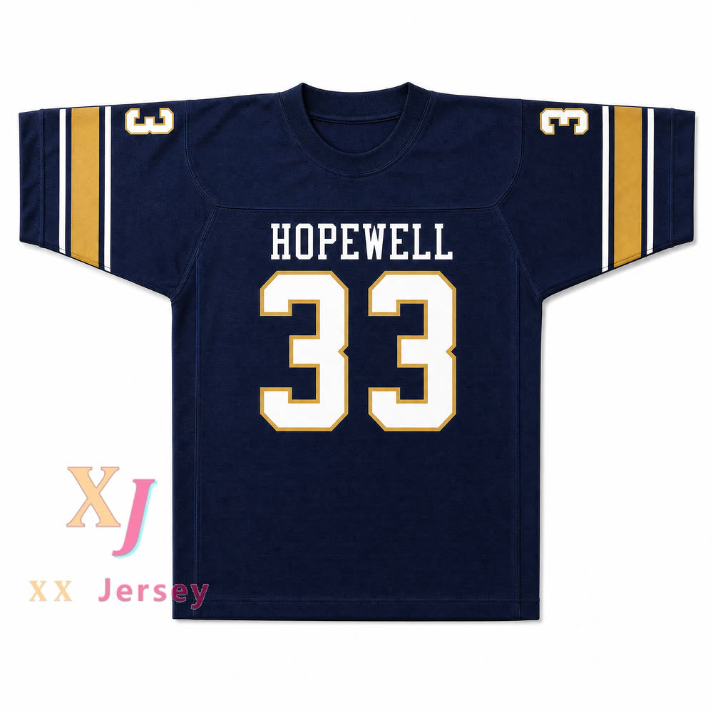 Custom Tony Dorsett 33 Hopewell High School Vikings Football Jersey