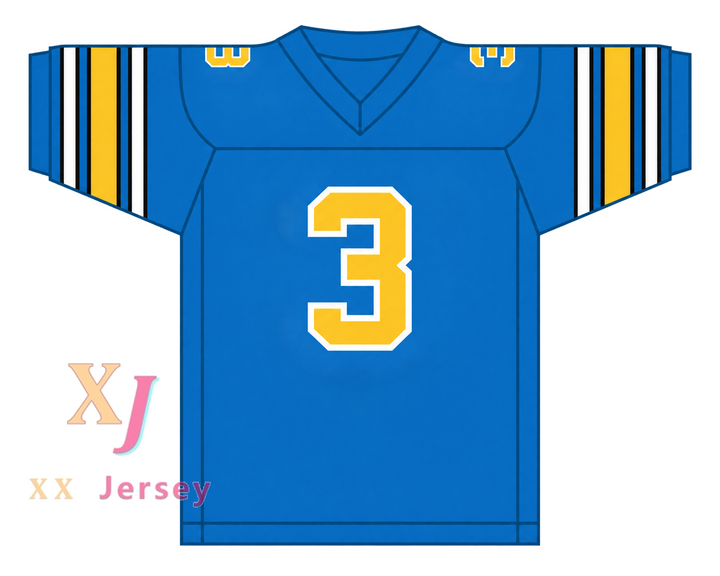 Custom Bobby Hebert 3 Oakland Invaders 1985 USFL Football Jersey