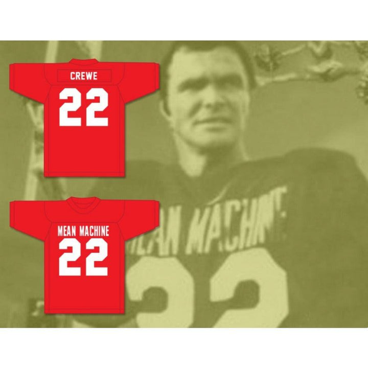 PERSONALIZA Cualquier Nombre Número BURT REYNOLDS 22 PAUL CREWE MEAN MACHINE CONVICTS Camiseta de Fútbol Cosida S-6XL