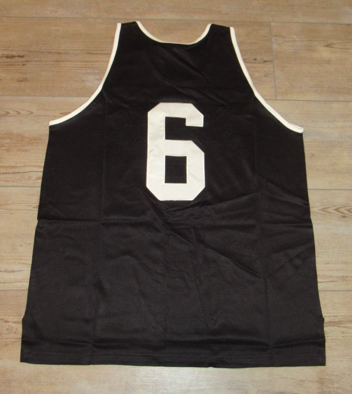 Custom Any Name Number Custom Name Number  #6 Black 1946 Basketball Jersey Top Stitched S-6XL