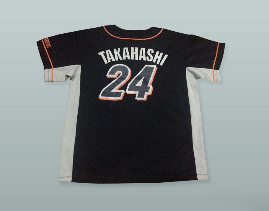 Personalizado Cualquier Nombre Número YOSHINOBU TAKAHASHI 24 YOMIURI GIANTS CAMISETA DE BÉISBOL Cosida S-6XL