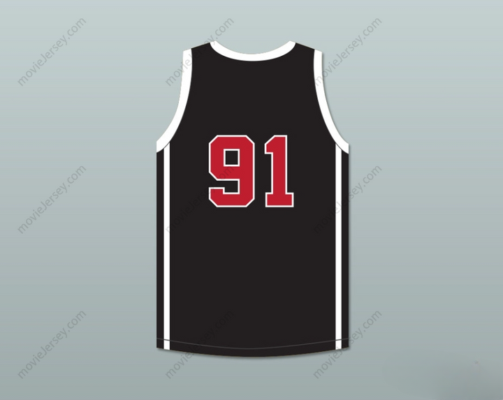 PERSONALIZA CUALQUIER Nombre Número SIAN COTTON 91 OHIO SHOOTING STARS AAU JERSEY BALONCESTO NEGRO MÁS QUE UN JUEGO Costura Superior S-6XL
