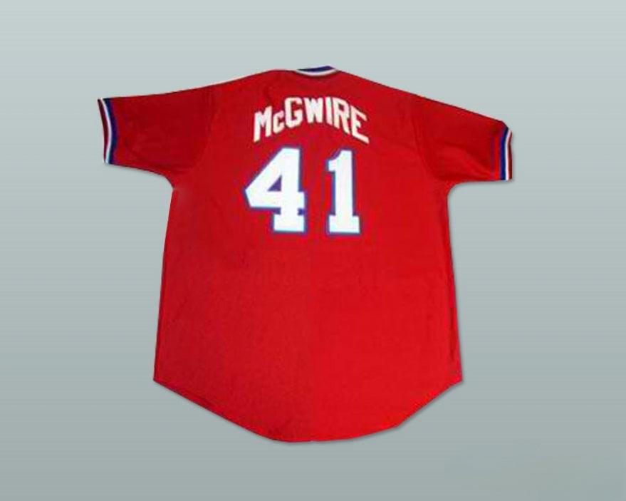Personalizado Cualquier Nombre Número MARK MCGWIRE USA TEAM CAMISETA DE BÉISBOL NUEVA CUALQUIER TALLA O JUGADOR Cosida S-6XL