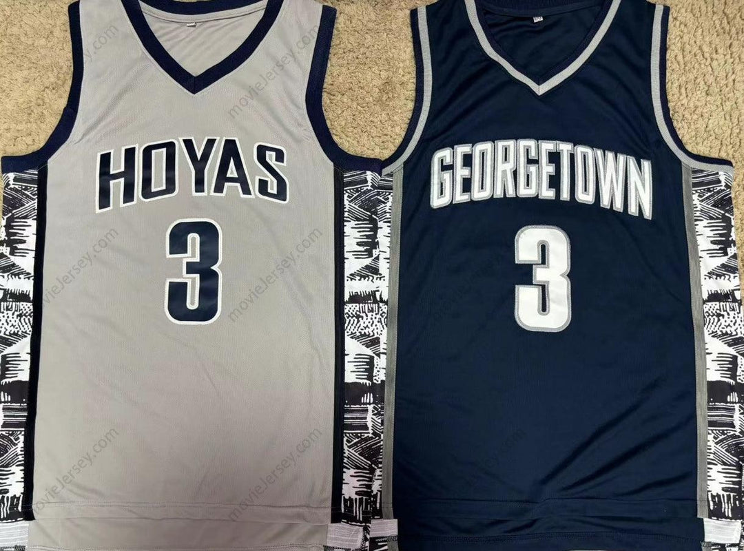 Camiseta de baloncesto retro cosida de Allen Iverson #3 Bethel High School