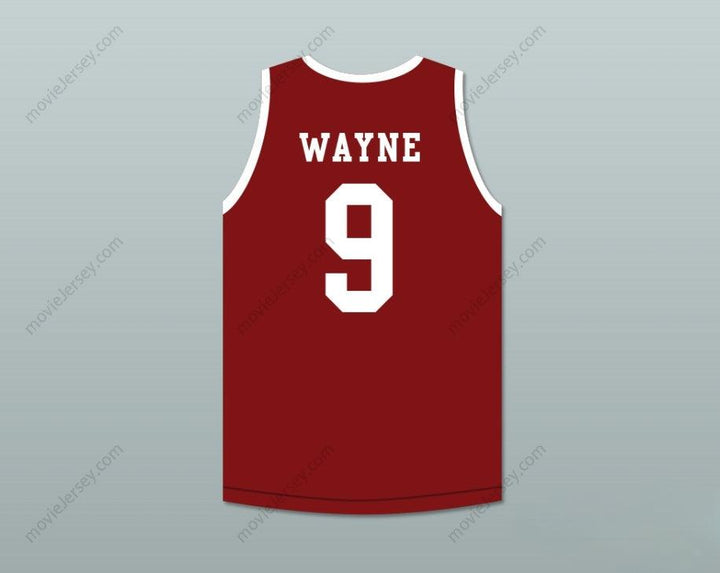 PERSONALIZA CUALQUIER Nombre Número KADEEM HARDISON DWAYNE WAYNE 9 HILLMAN COLLEGE JERSEY DE BALONCESTO GRANATE UN MUNDO DIFERENTE Costuras Superiores S-6XL
