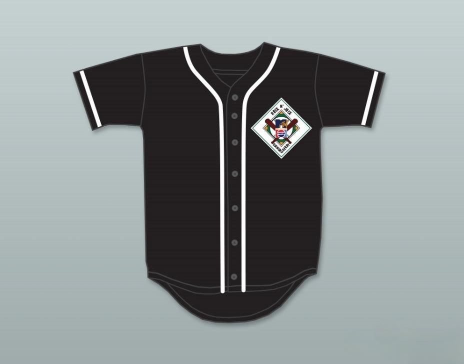 Camiseta de béisbol personalizada VJ RIKI RACHTMAN AARDVARKS con cualquier nombre y número, 1º Derby Anual Rock N' Jock Diamond 1990, cosida de la S a la 6XL