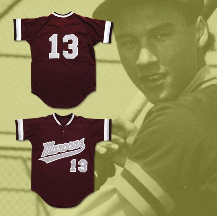 Camiseta de béisbol personalizada DEREK JETER KALAMAZOO CENTRAL HIGH SCHOOL MAROON GIANTS con cualquier nombre y número, costuras dobles, tallas S-6XL