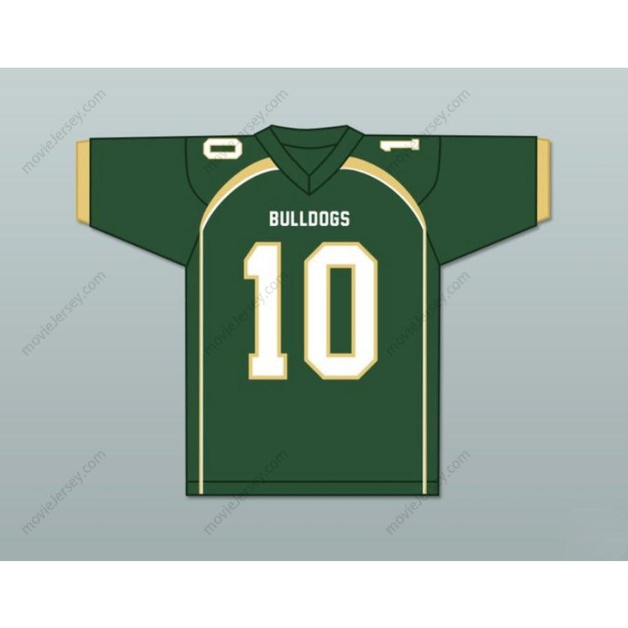 PERSONALIZA CUALQUIER Nombre Número JOE BURROW 10 ATHENS HIGH SCHOOL BULLDOGS Camiseta de fútbol Bordada Tallas S-6XL