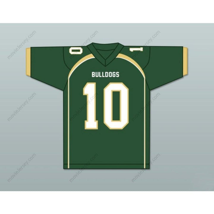 PERSONALIZA CUALQUIER Nombre Número JOE BURROW 10 ATHENS HIGH SCHOOL BULLDOGS Camiseta de fútbol Bordada Tallas S-6XL