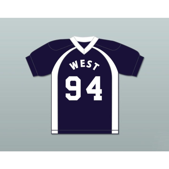 PERSONALIZA cualquier nombre y número SHAKIRAQUAN T.G.I.F. CARTER 94 CAMISETA DE FÚTBOL WEST KEY PEELE Cosida S-6XL