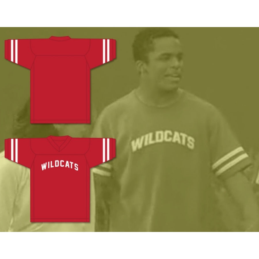 CUSTOM ANY Name Number EAST HIGH SCHOOL WILDCATS Football Jersey Top Stitched S-6XL